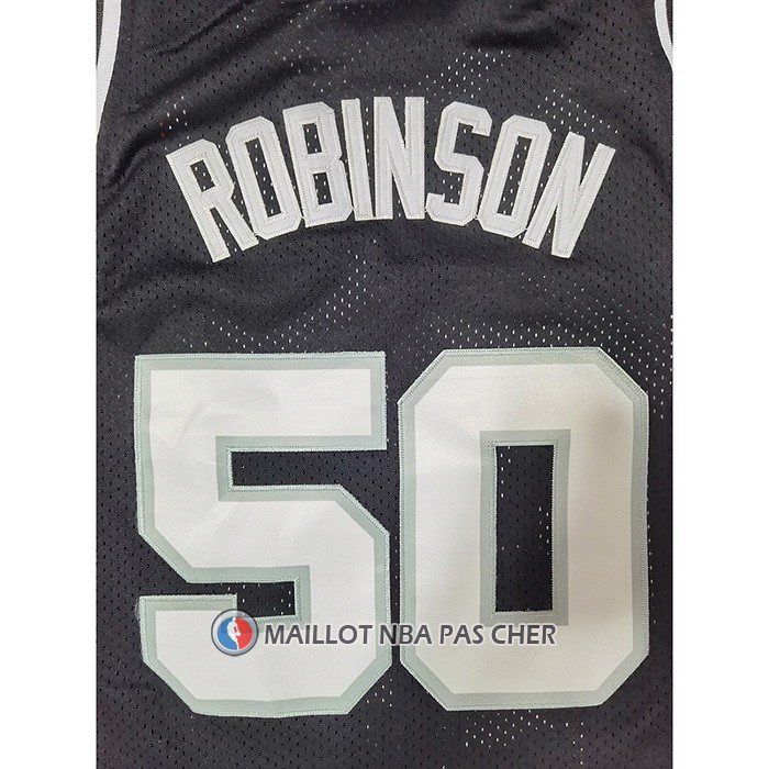 Maillot San Antonio Spurs David Robinson Mitchell & Ness Noir